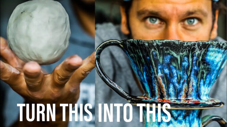Making a Ceramic Coffee Pour Over – The Entire Process