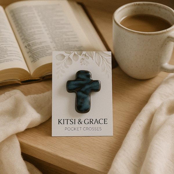 Kitsi & Grace Pocket Cross - Divine Gold - Image 5