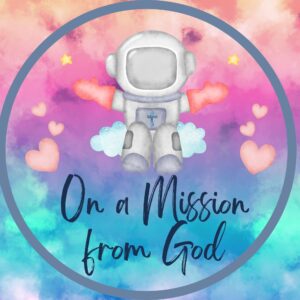 On a Mission from God Sticker, Christian Sticker, Bible Verse Sticker, Esther 4:14, Faith Sticker, Inspirational Sticker, Christian Gift