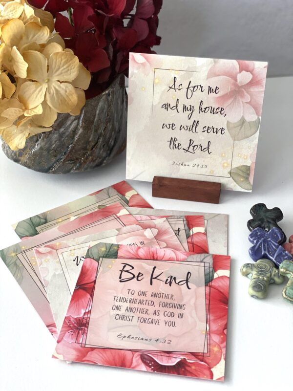 Scripture Cards, Christian Gift, Encouraging Scripture Cards, Bible Verse Cards, Easter Basket Gift, Daily Devotional Cards - Image 3