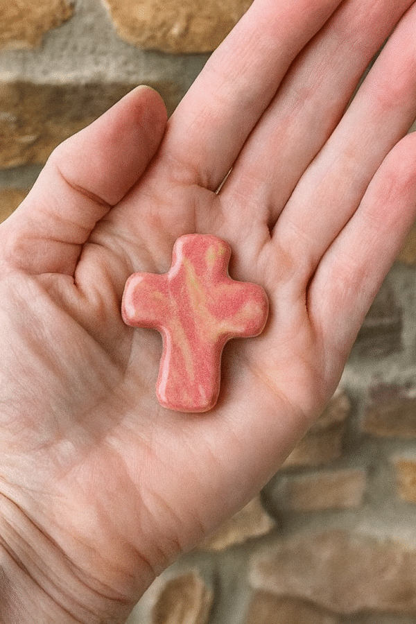Faith-in-Hand Pocket Cross - Image 4