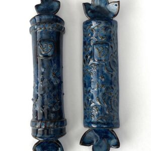 Handmade Ceramic Mezuzah Case, Jewish Housewarming Gift, Jewish Front Door Blessing