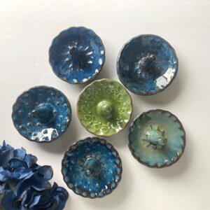 Handmade Ceramic Ring Holder, Stoneware Jewelry Dish, Gifts, Nightstand & Vanity Décor